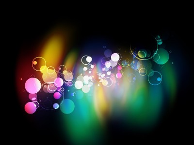 Abstract Bubbles Background Wallpaper