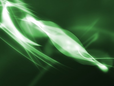 Abstract Green Light Lines Background Wallpaper