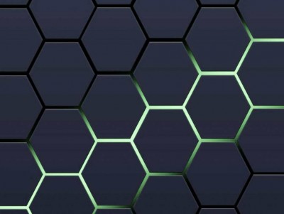 Abstract Navy Blue Mesh Background Wallpaper