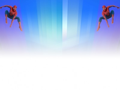 Blue Background SpiderMan Cartoon Background Wallpaper