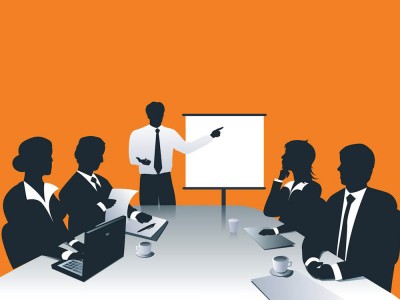 Business Presentation Meeting Background Wallpaper
