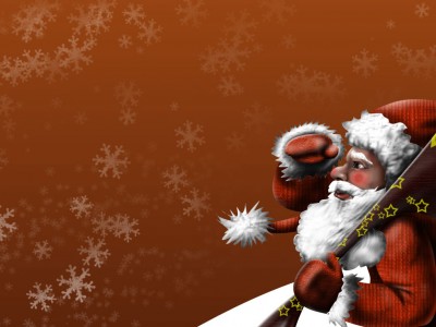 Father christmas Background Wallpaper