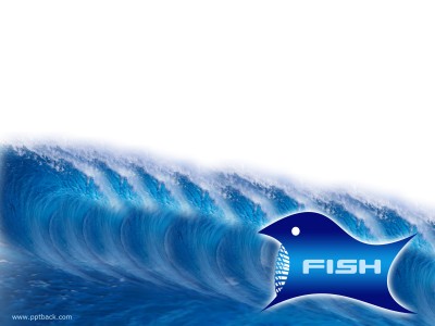 Floating Fish Background Wallpaper