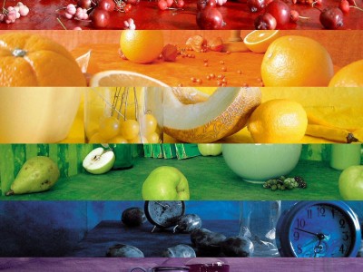 Fruit food frame Background Wallpaper