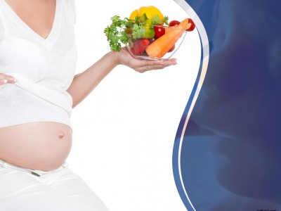 Healthy Eating in Pregnancy Background Wallpaper