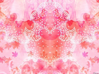 Modern Pink Flower Background Wallpaper