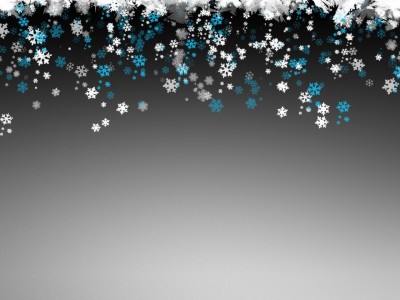 New Year Snowflakes Background Wallpaper