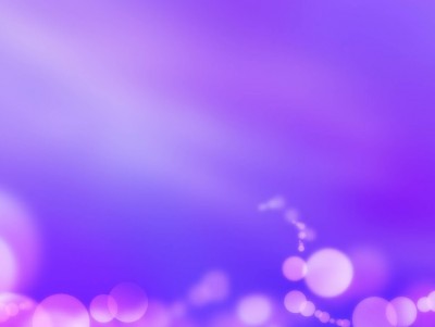 Purple with Blur Light Bubbles Background Wallpaper