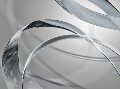 Silver Abstract Lines Background Wallpaper