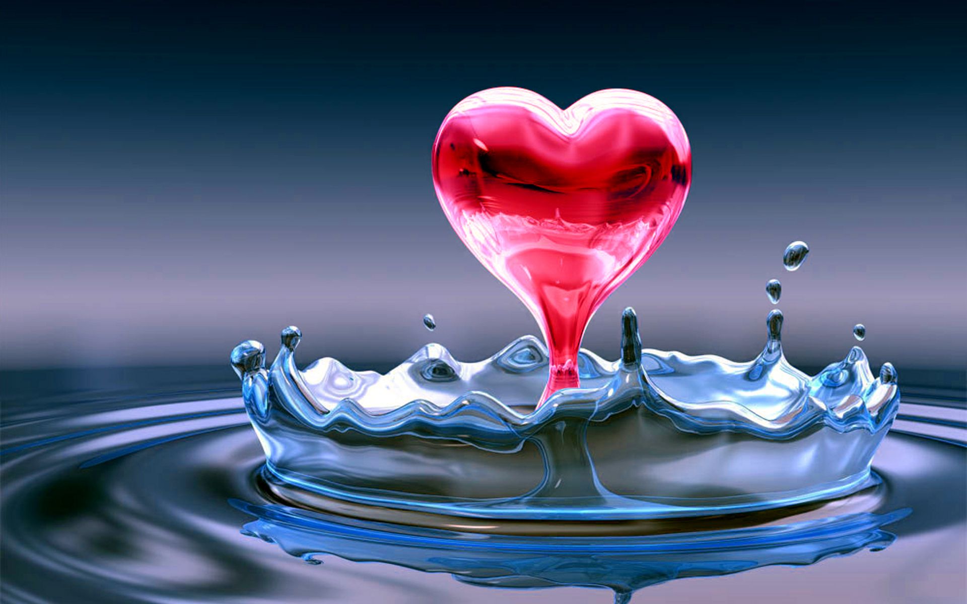 Water Heart HD