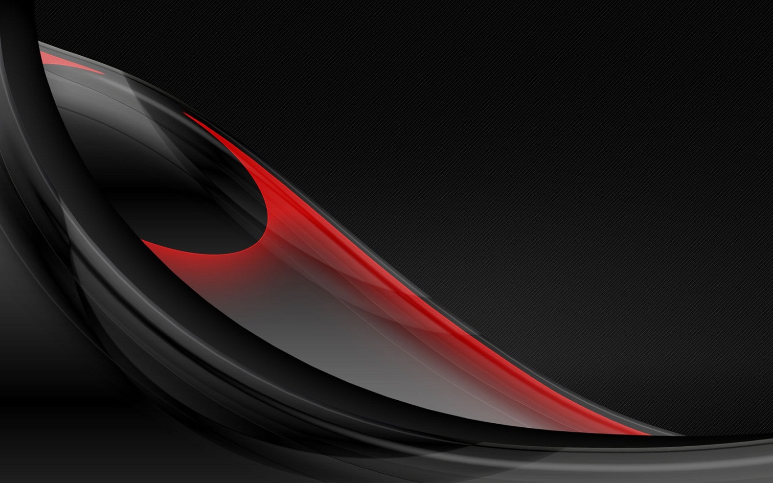 Abstract Black Red Shapes
