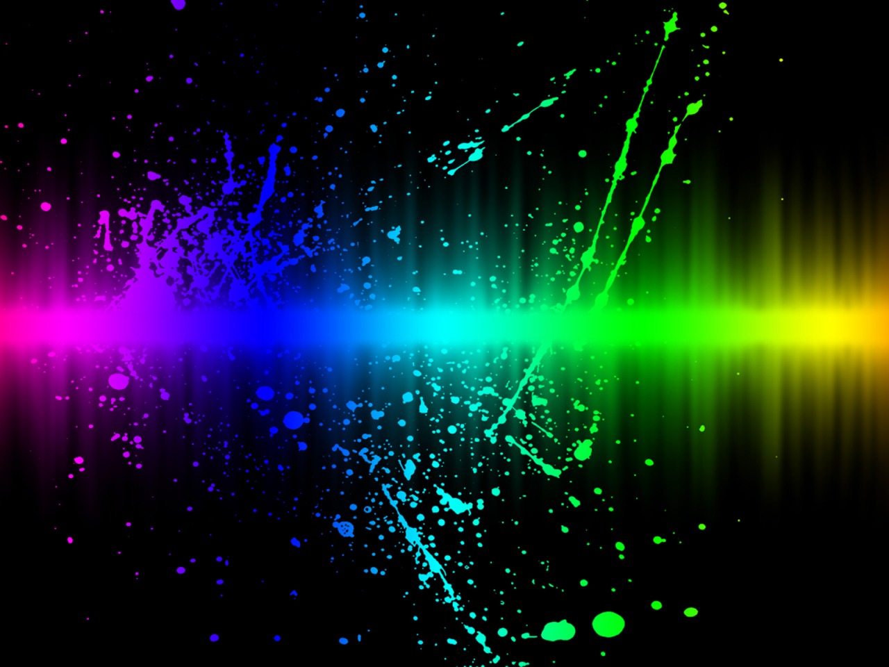 Abstract Colors Explosion backgrounds