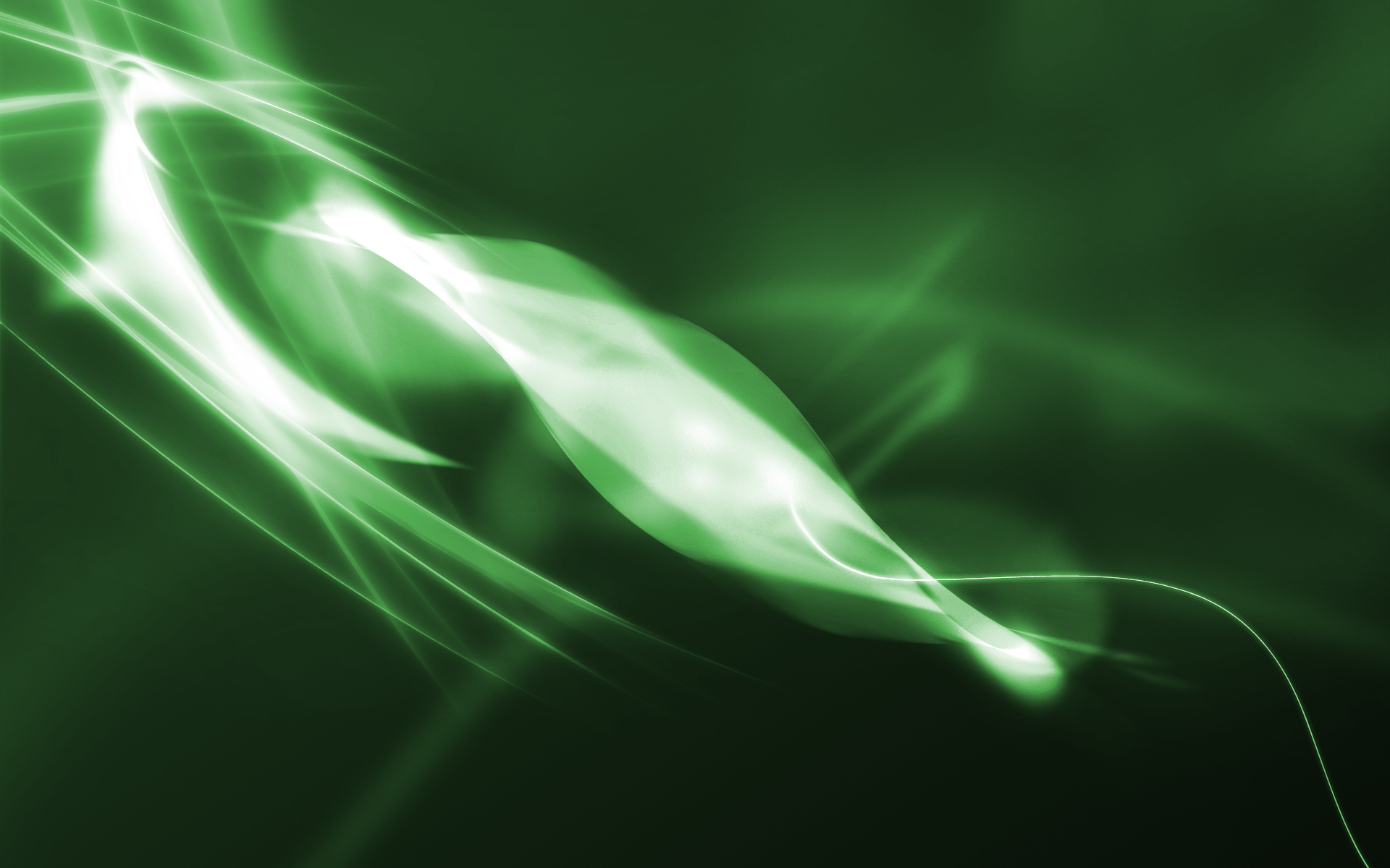 Abstract Green Light Lines