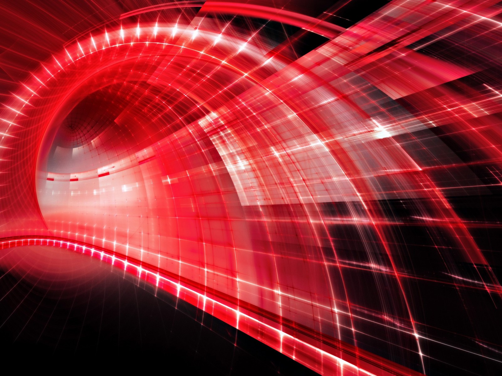 Abstract Red Tunnel backgrounds