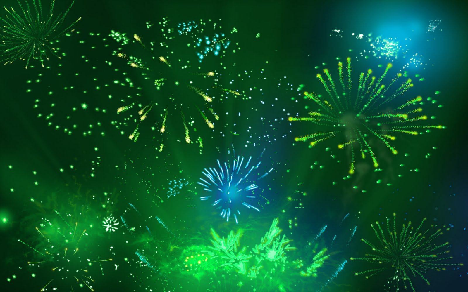 Animated fireworks with black background.. Animated Fireworks 