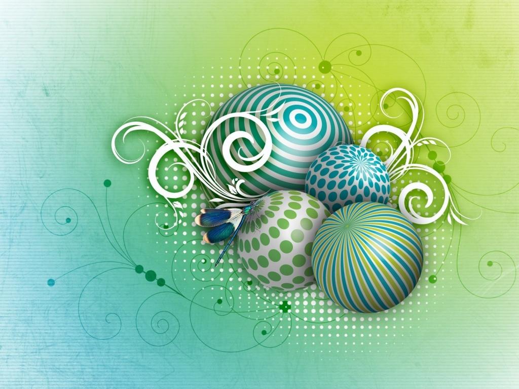 Balloons shapes light ornaments backgrounds