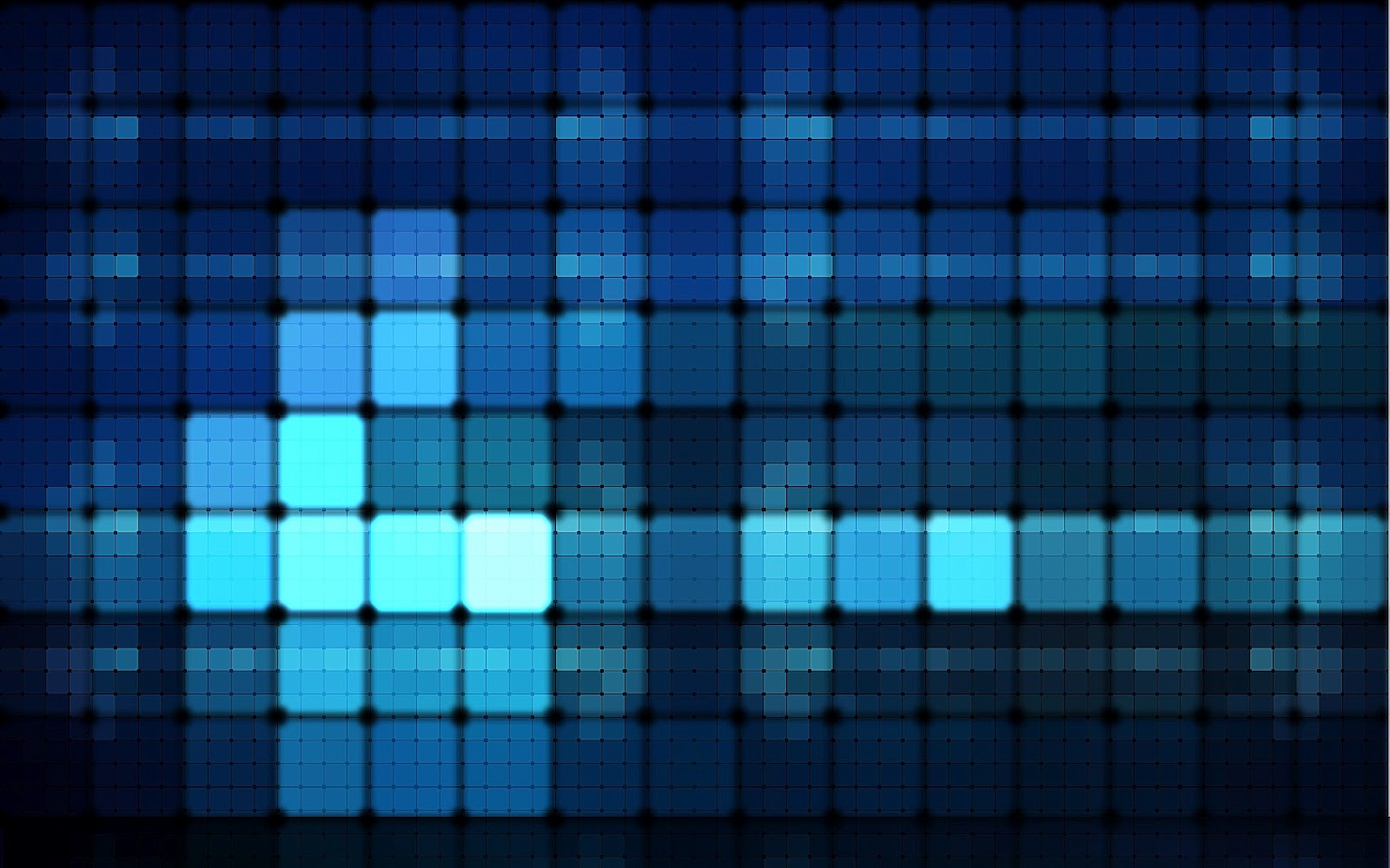 Blue abstract cubes backgrounds