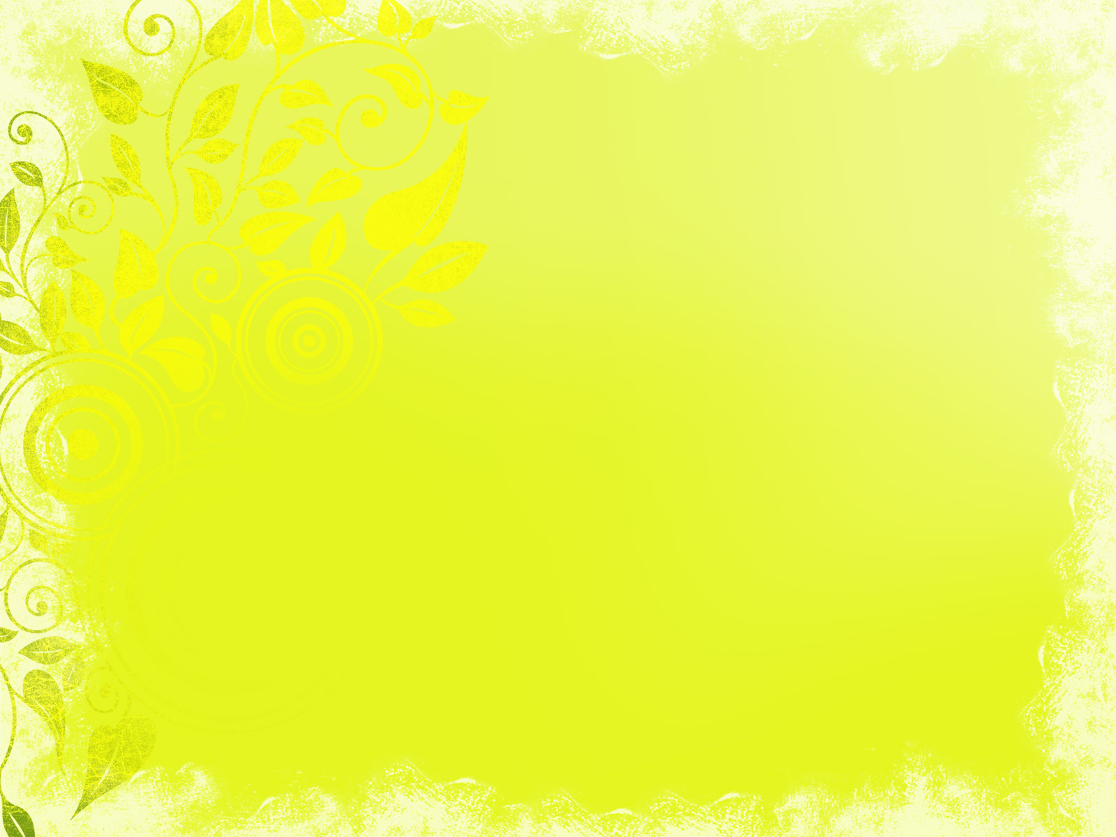 Floral yellow ornament frame backgrounds