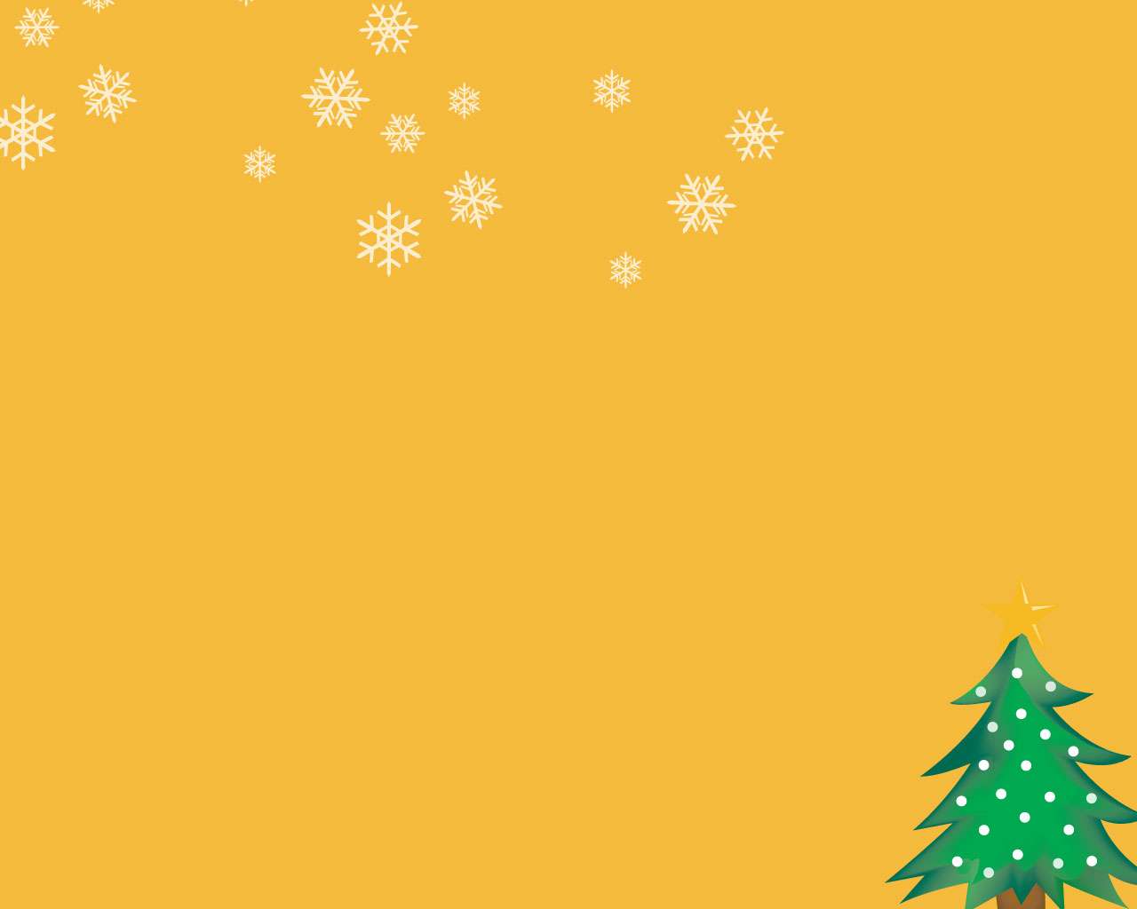 Christmas tree orange backgrounds