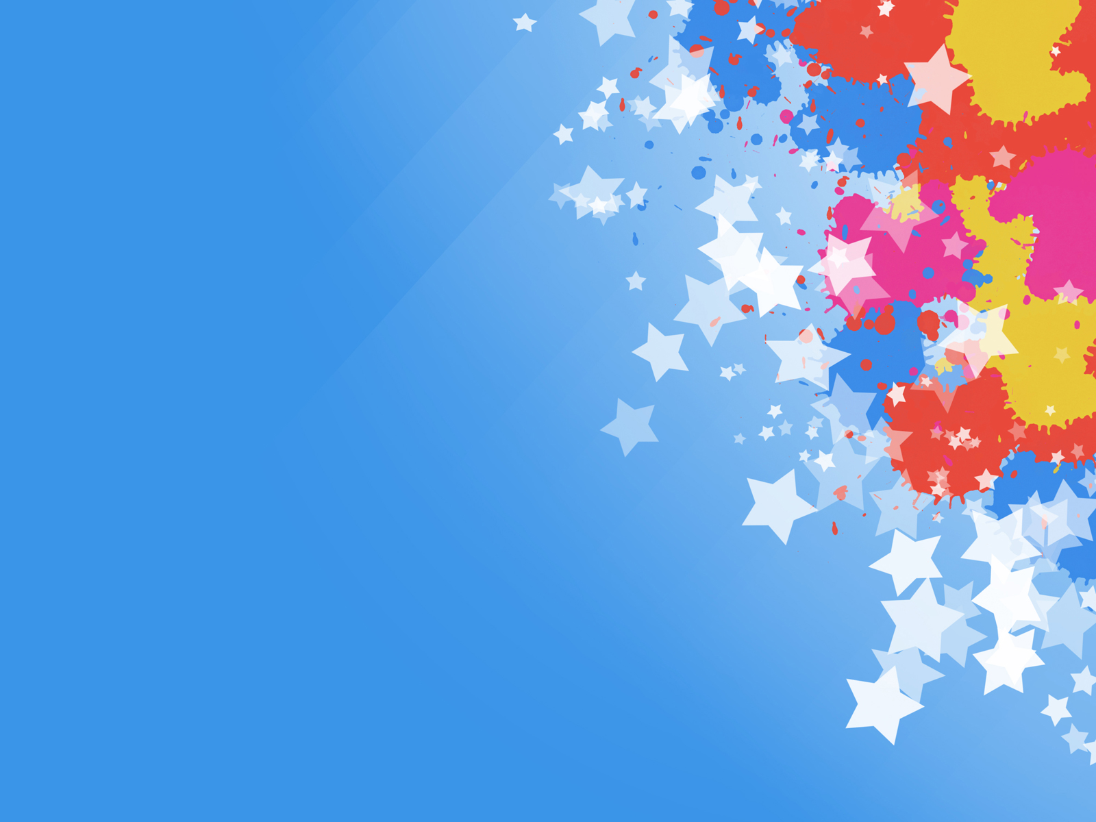 Colorful Stars Pattern backgrounds