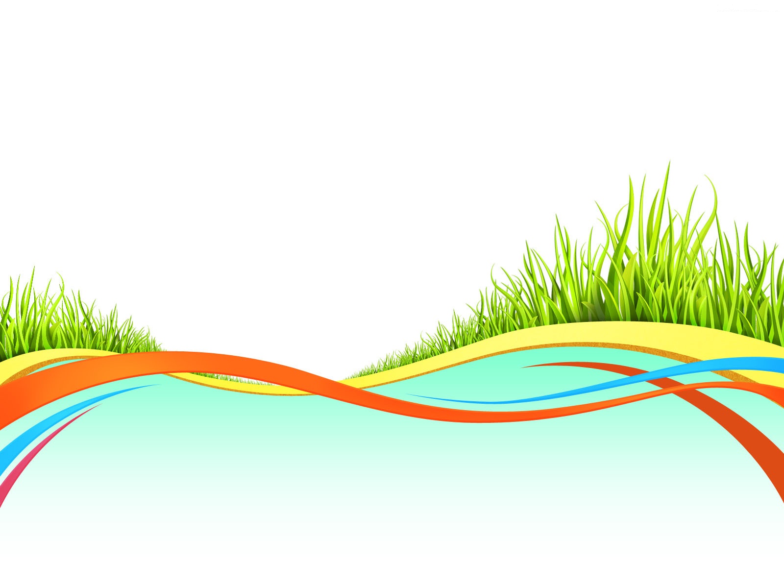 Colorful wave grass backgrounds