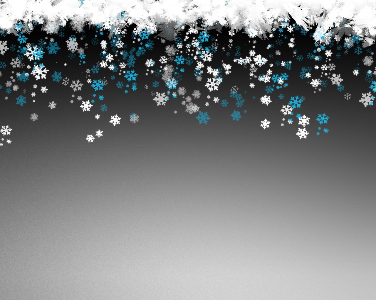 New Year Snowflakes backgrounds