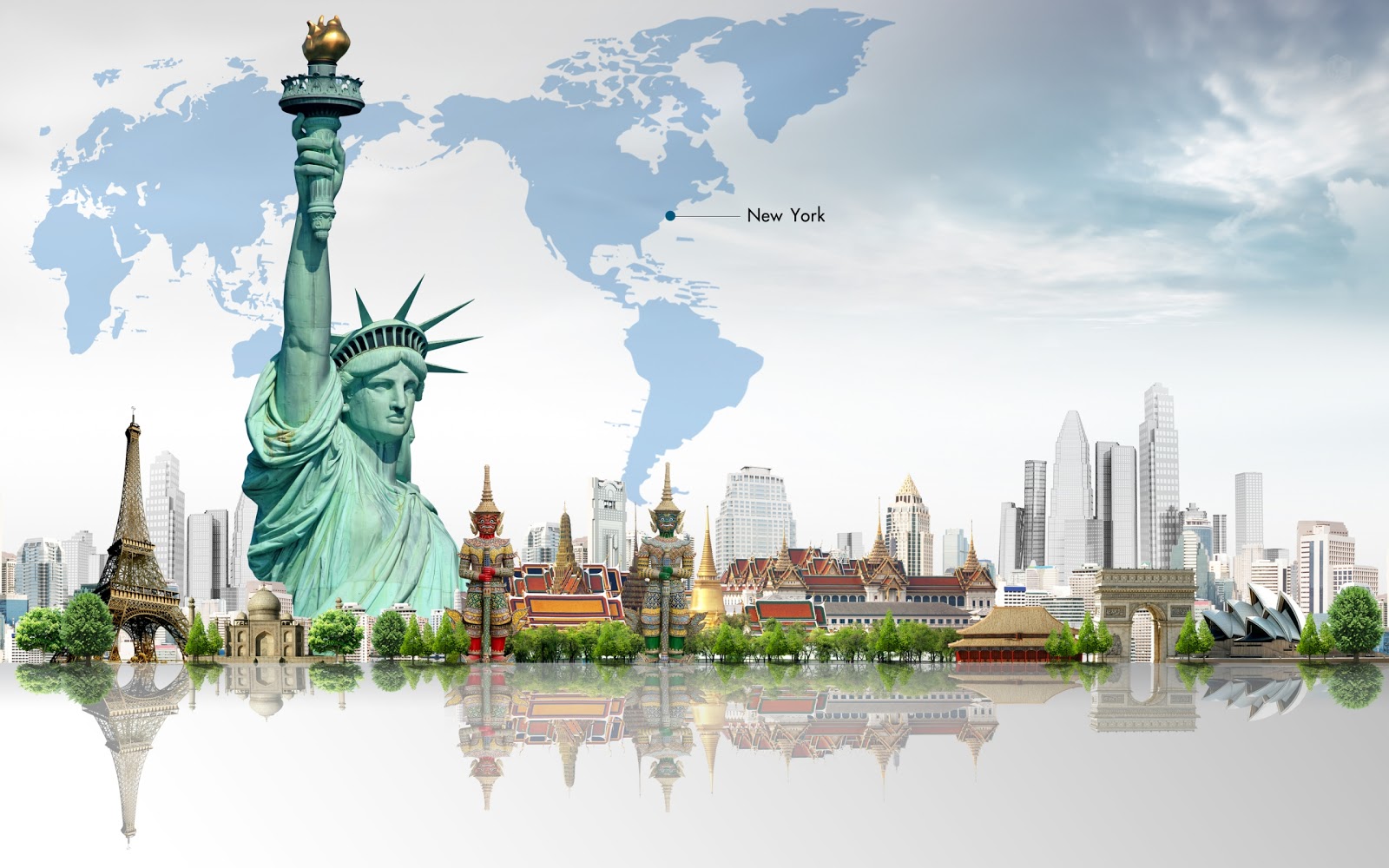 New York Travel backgrounds