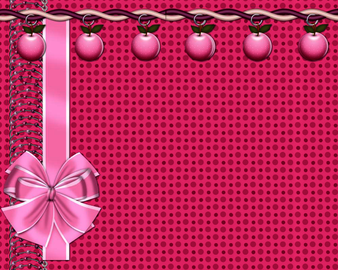 Ornament Border with Ribbon backgrounds