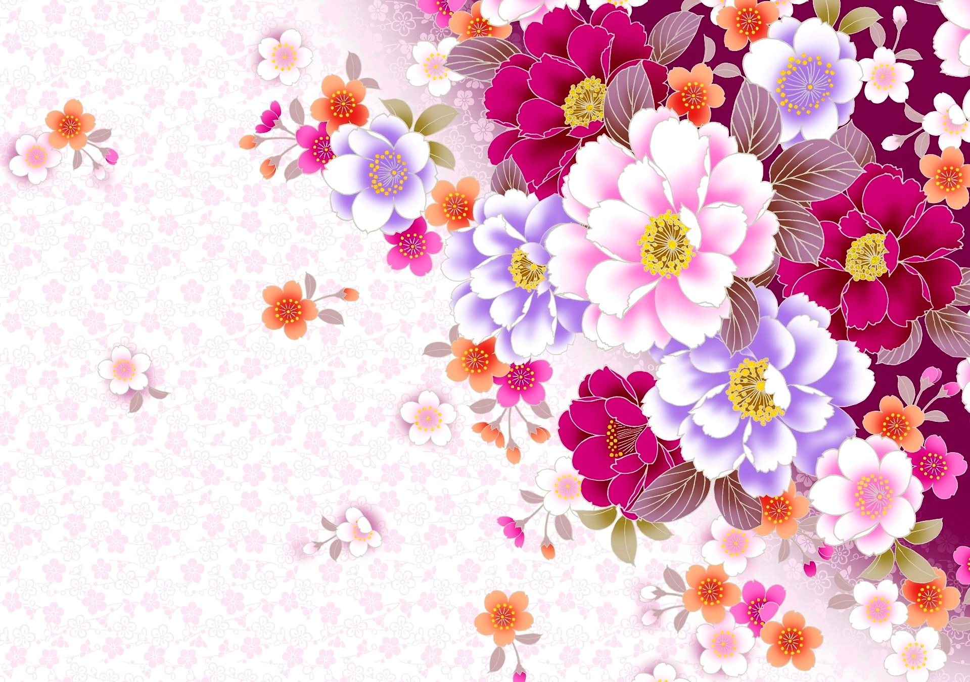 Professional Flower Pattern backgrounds