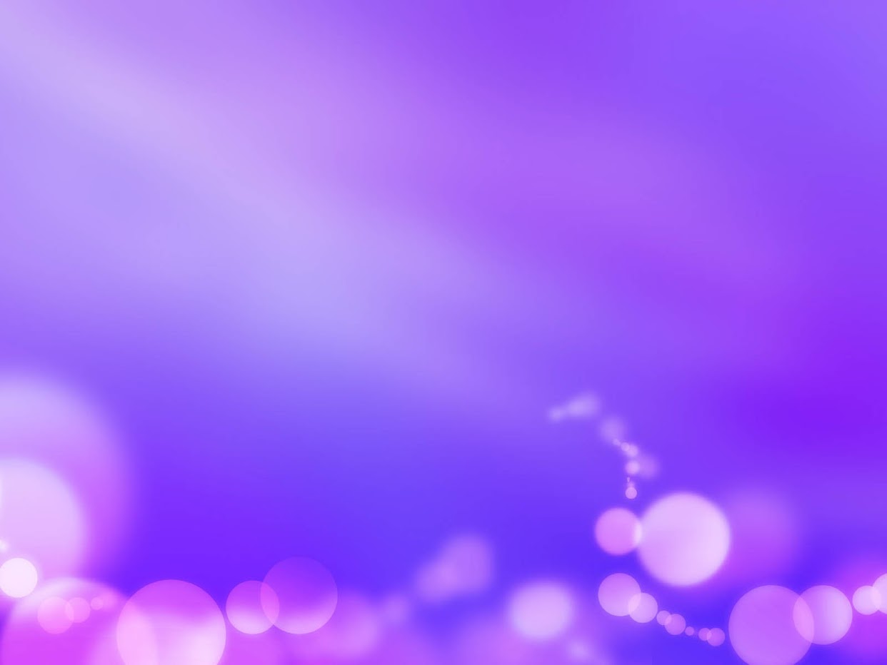Purple with Blur Light Bubbles