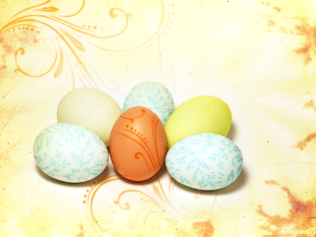 Happy Easter Eggs backgrounds