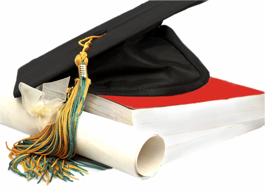 Graduation Cap and Diploma backgrounds