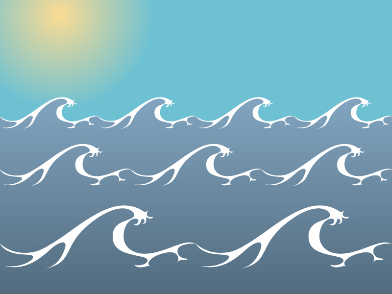 Sea ocean waves backgrounds