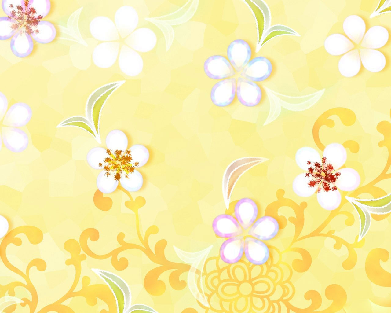 Spring Flower Pattern backgrounds