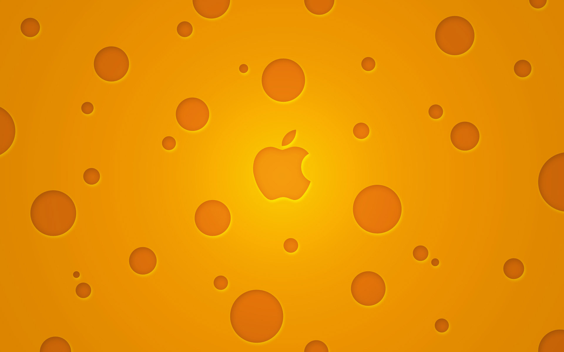 Bubbles pattern with apple backgrounds