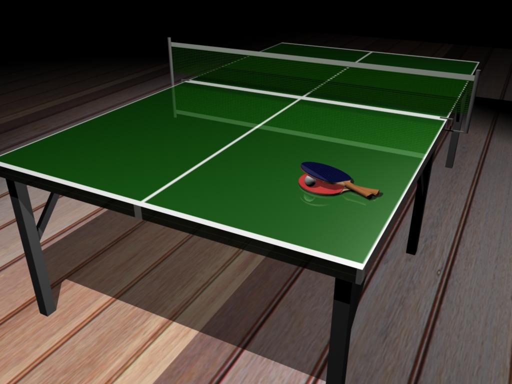 Tennis Table Free PPT Backgrounds for your PowerPoint Templates